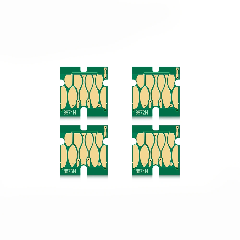 

Europe C13T887100 T8871-T8874 Ink Cartridge One Time Chip For Epson WorkForce Enterprise WF-C17590 C17590 Printer