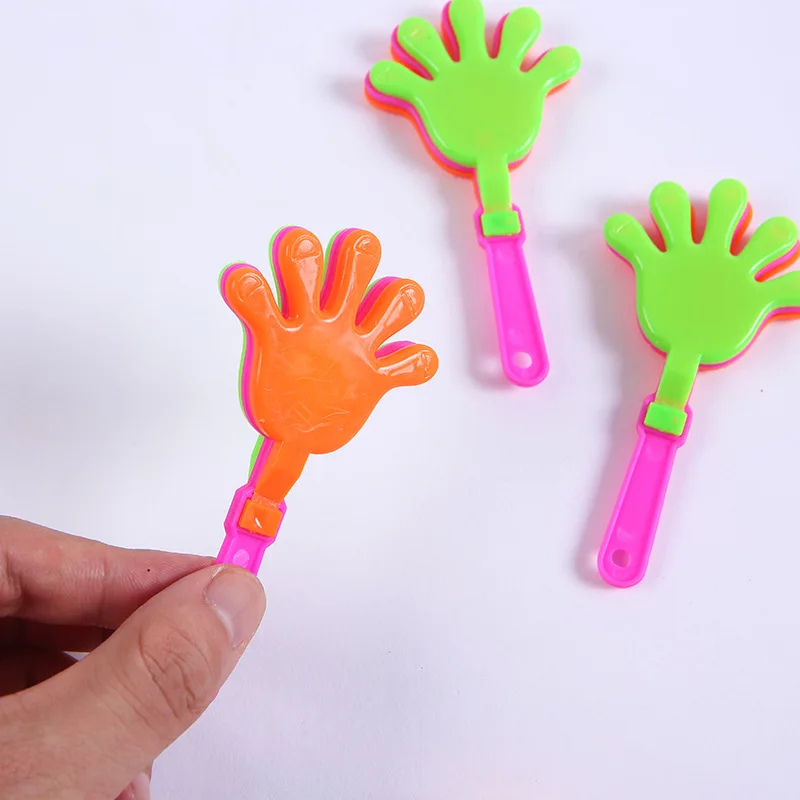 Colorful Mini Hand Clapper Cheering Props - Kids Party Favors & Pinata Fillers