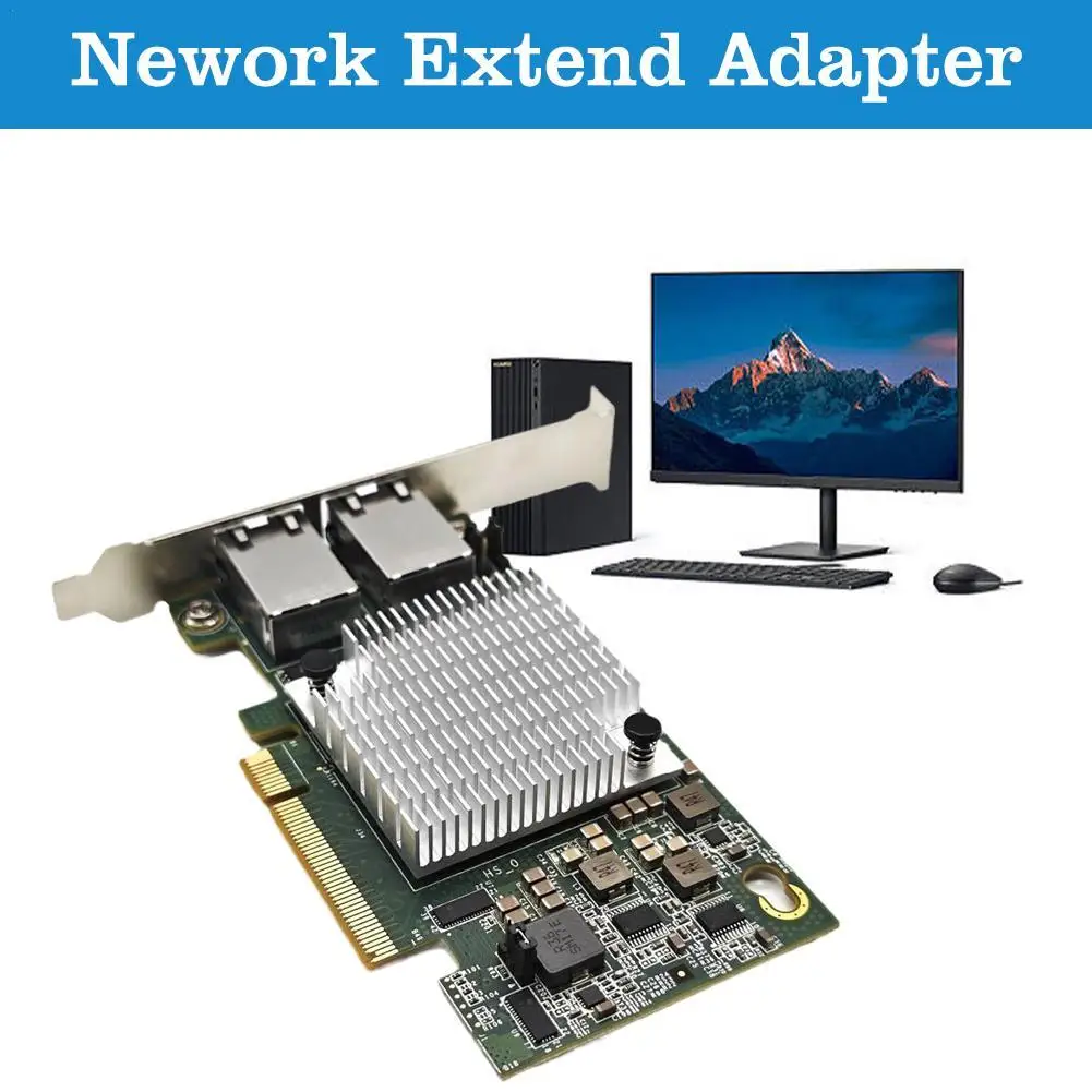 

10-ггц, Двухпортовая Ethernet-карта, 10 ГГц, фотосессия, дополнительный адаптер для Windows Server 2012r22062019 2022