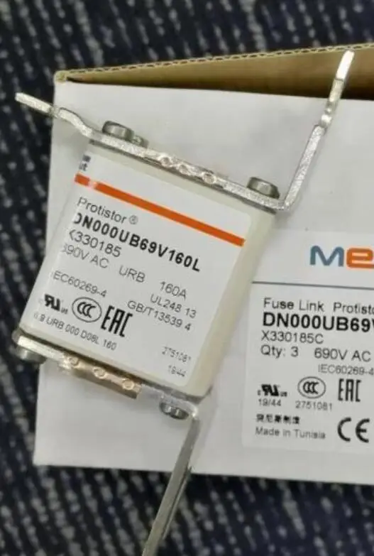 

Плавкий предохранитель DN000UB69V160V 160A 690V DN000UB69V200V 200A DN000UB50V400 400A 500V DN000GB69V16L 16A