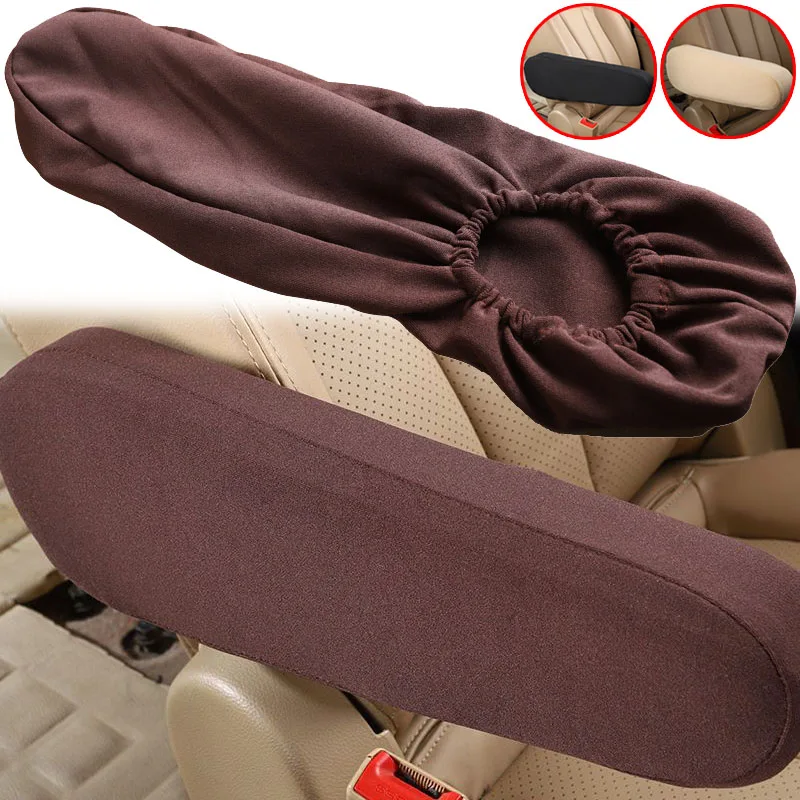 

2/1Pcs Universal Car Centre Console Armrest Protector Elasticity Cloth Fabric Car Armrest Cover for Car Seats Auto Accessories