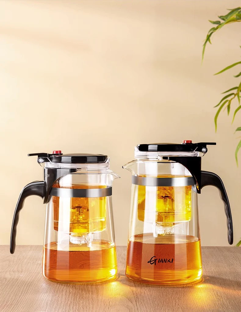 Description Picture 2 of itemGIANXI Thickened Glass Teapot Household High-temperature Resistant Teapot One-button Filtering Tea Separation Tea Maker