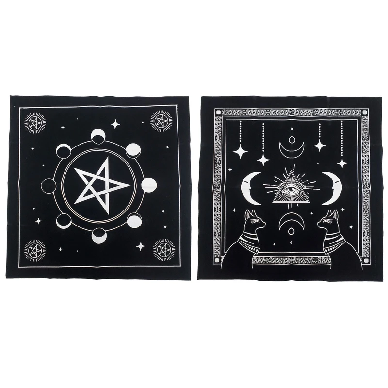 Pendulum Board Dowsing Divination Metaphysical Board Game Card Pad Dropship heart wood pendulum board devil eye star sun divination dowsing board metaphysical altar witchcraft accessories wall sign decor