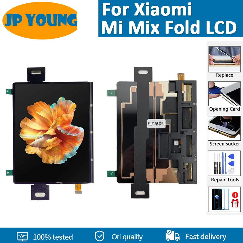 Amoled Per Xiaomi Mi Mix Fold Display Lcd Touch Panel Screen Digitizer Sostituzione Per Xiaomi Mi Mix Fold Schermo Principale