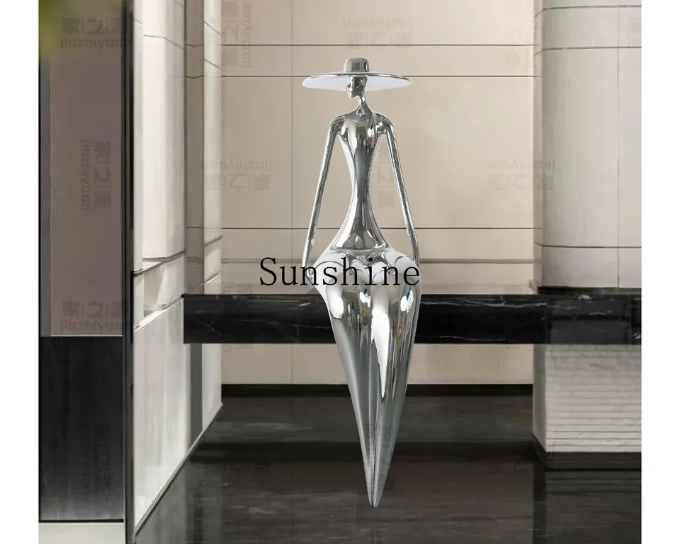 アート彫刻,正面玄関,玄関,リビングルームの仕切り,女性の装飾,美容院