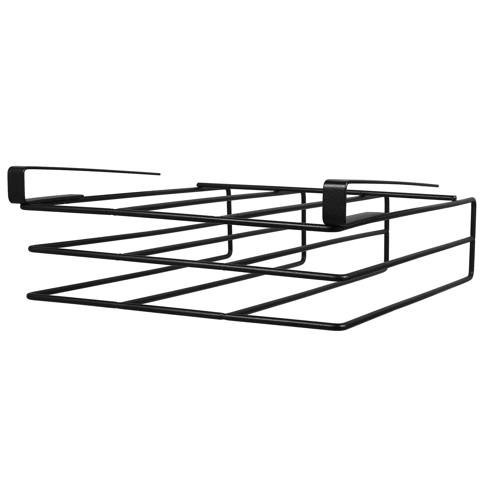 

Under Shelf Mug Holder Cutting Board Cabinet Utensil Organizer Baskets Bracket Hanging