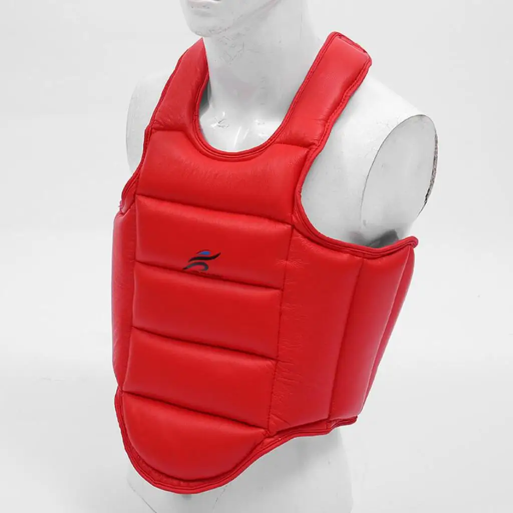 Karate / Chest Chest with Adjustable Shoulder Strap Kickboxing Training-Select Colors & Sizes