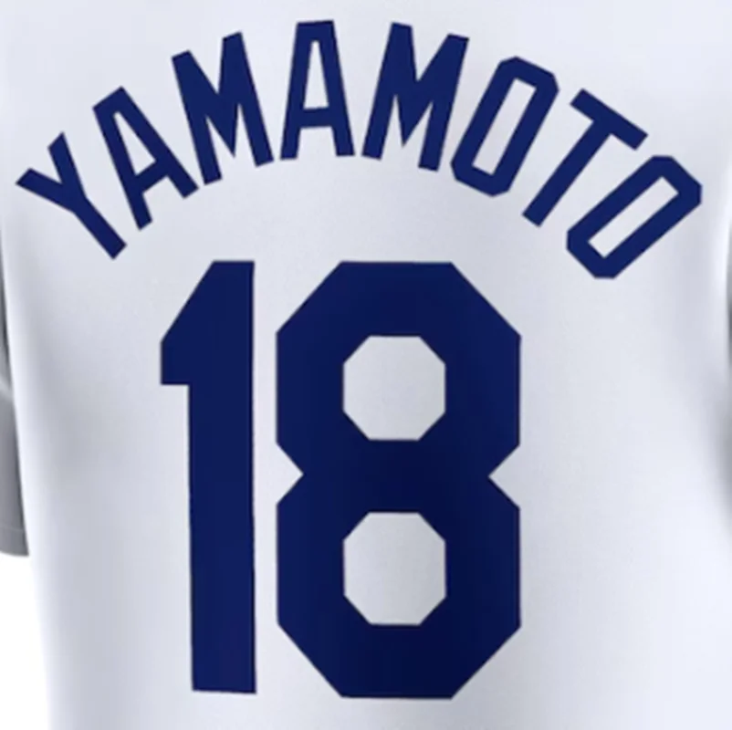thumbnail image 1 of Camisetas de béisbol de la famosa marca Los Ángeles con bordados para hombres, mujeres y jóvenes, personalizadas #17 OHTANI #18 YAMAMOTO #31 GLASNOW BETTS, 1 of 4