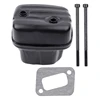 DONG Exhaust Muffler Assembly for Hus-qvarna 351 353 345 4