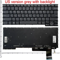 Enhanced Laptop Keyboard for Lenovo Legion and IdeaPad Slim Series (Gray Backlit)