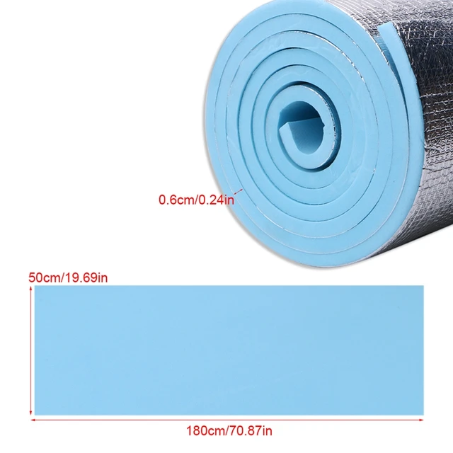 6mm Thick Durable EVA Yoga Mat Exercise Gym Fitness Workout Non-Slip Pad Camping 6