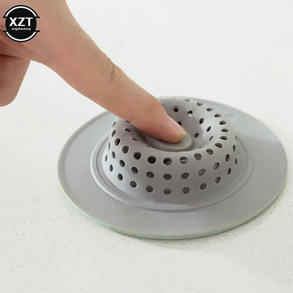 Silicone Sink Strainers anti-clogging Debris filter bathroom Shower Drain  filtre Hair Catcher Kitchen Gadgets Accessories - Price history & Review, AliExpress Seller - Leking Direct Store