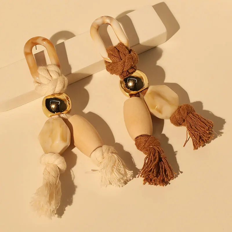 Gracie Handmade Long Beads & Ropes Earrings 6