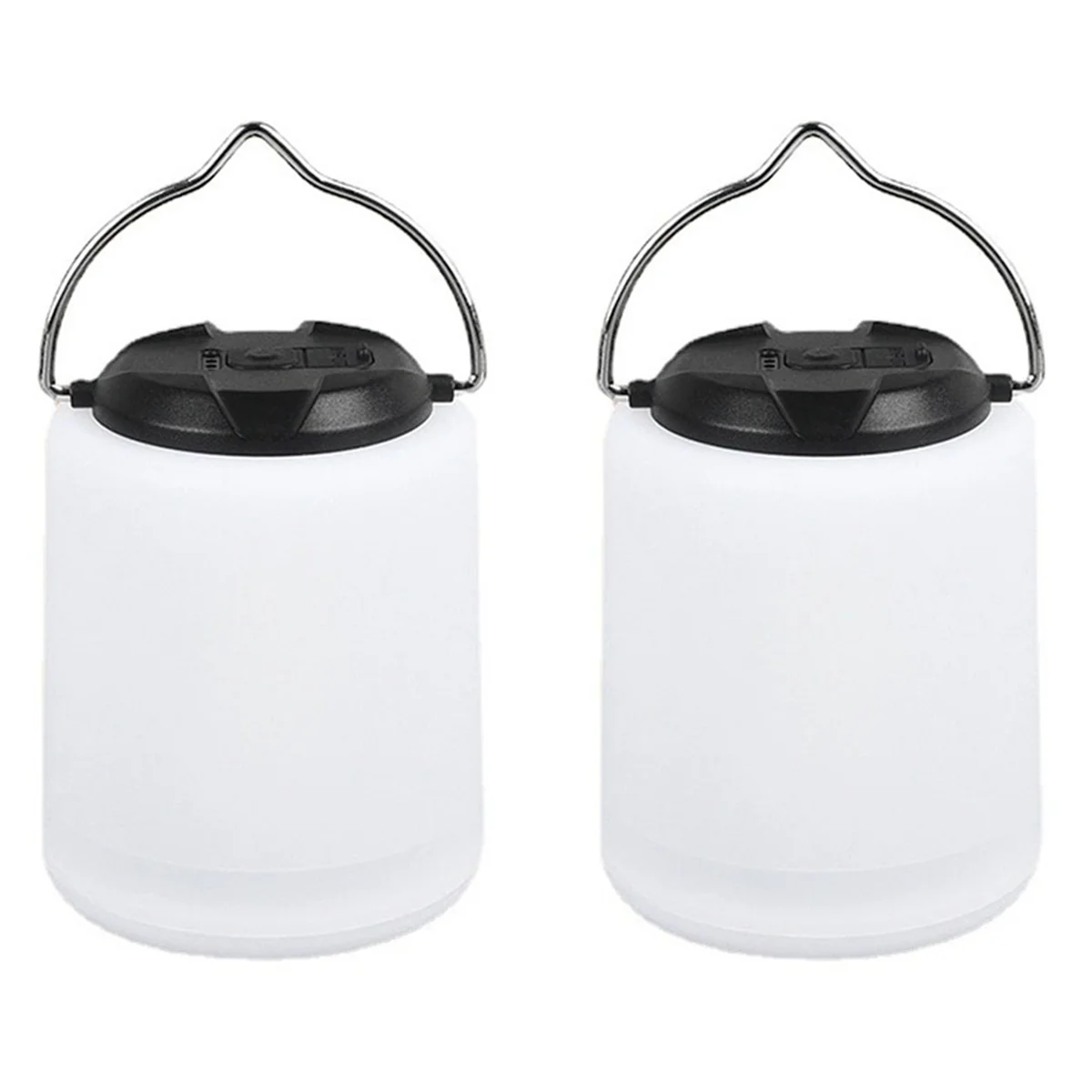BAAU 2X Rechargeable Camping Light,Outdoor Camping Lantern,Camping Hiking Emergency Waterproof Light