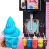 Automatic Commercial Slush Machine Single Slot Smoothie Making Snow Melting Machine with Advertising Screen Ice Cream Maker 5