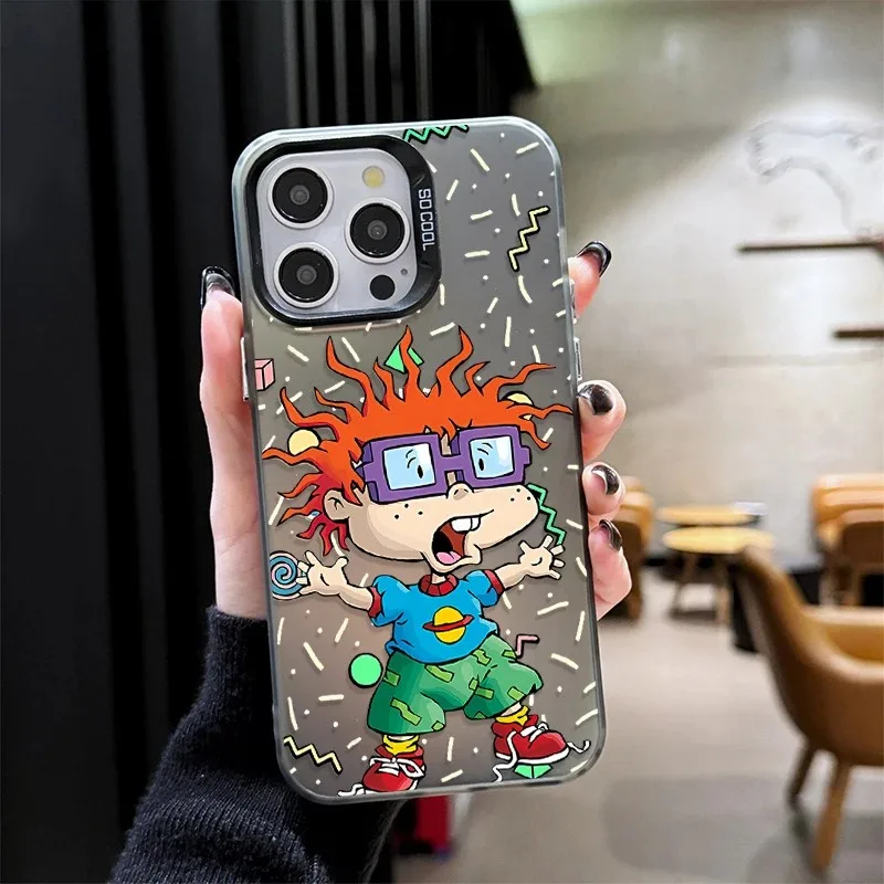Cartoon Funny Rugrats Anti-Fall Matte Phone Case