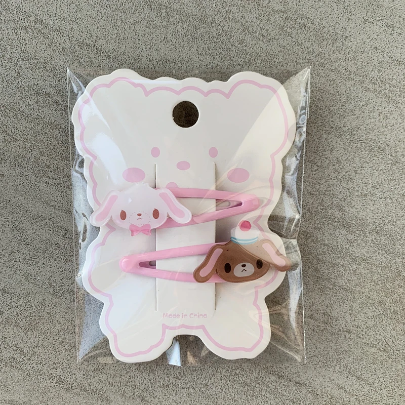 Sugarbunnies Hair Clip Cute Hair Pins Cartoon Bunny Kawaii Accessories for Girls Women Headwear