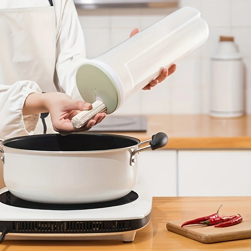 1 PC Noodle Fresh-keeping Box, Kitchen Grain Sealed Box, Refrigerator Fresh-keeping Box, Frozen Storage Box, Grain Storage Tank