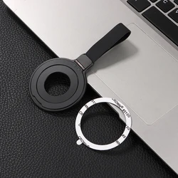 Universal Magnetic Phone Holder & Grip with Hand Strap (Black)