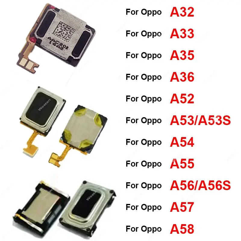 Запасные части динамика для OPPO A36 A32 A33 A35 A52 A53 4G 2020 A53S A54 A55 A56 A56S A57A58 5G 2022