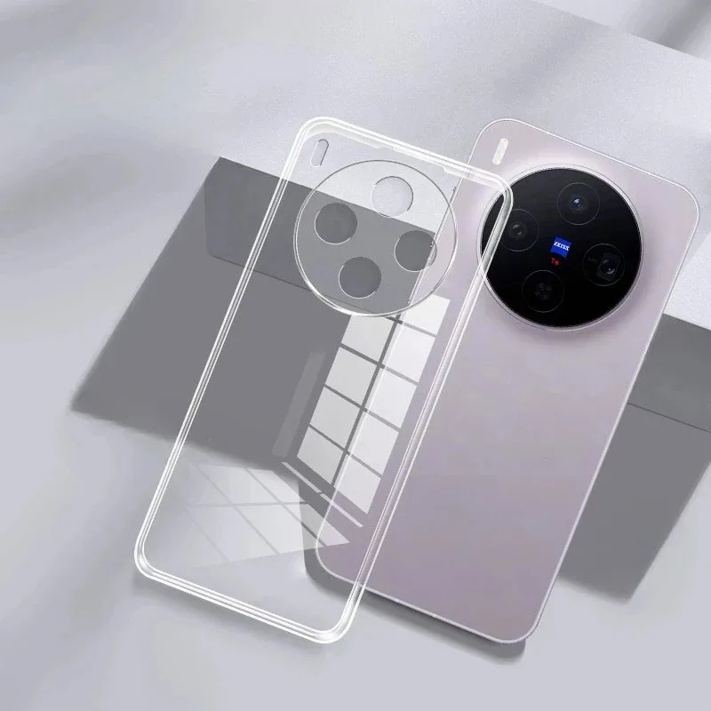 Ultra Thin Soft TPU Silicone Back Cover - Clear Protective Phone Case Shell