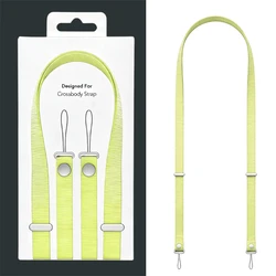 Enhanced Magnetic Phone Lanyard with Anti - Loss Durable Woven Neck Strap (Yellow)