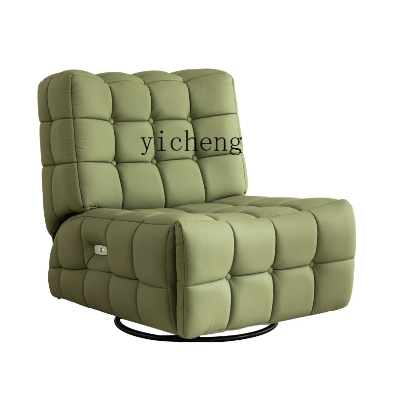 

ZC Electric Lazy Sofa Living Room Leisure Cabin First-Class Single Multi-Functional Recliner Creative Square Home Rocking Chair
