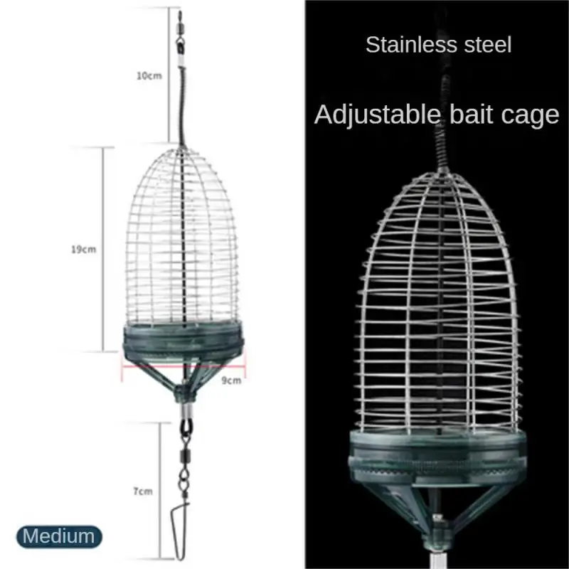 

2/4/5PCS Bait Cage High Quality Deep Sea Feeder For Fishing Luminous Special Shrimp Cage Fishing Accessories Bait Basket