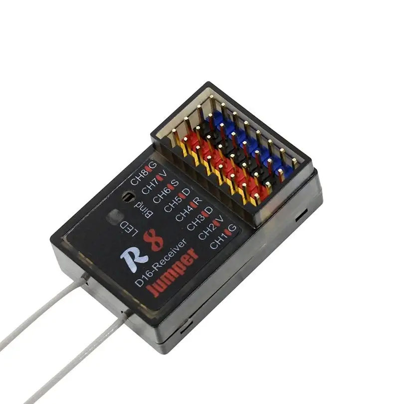 

Перемычка R8 R1 Plus R1F 16CH PWM SBUS RC приемник для FrSky T16 Plus Pro серии радио D16 D8 режим для полетного контроля PIX PX4 APM