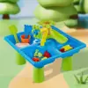 Kids Sand Water Table Sandbox Table Bath Toy Playset,Toy Accessories,Activity Sensory Playset,Water Table,for Backyard 3