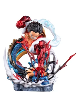 Экшн-фигурка из аниме «Ван-ПИС» ВАО, 4 обезьяны, д, Луффи против кайдо, дракон файтинг, Коллекционная модель, игрушка, рождественский подарок