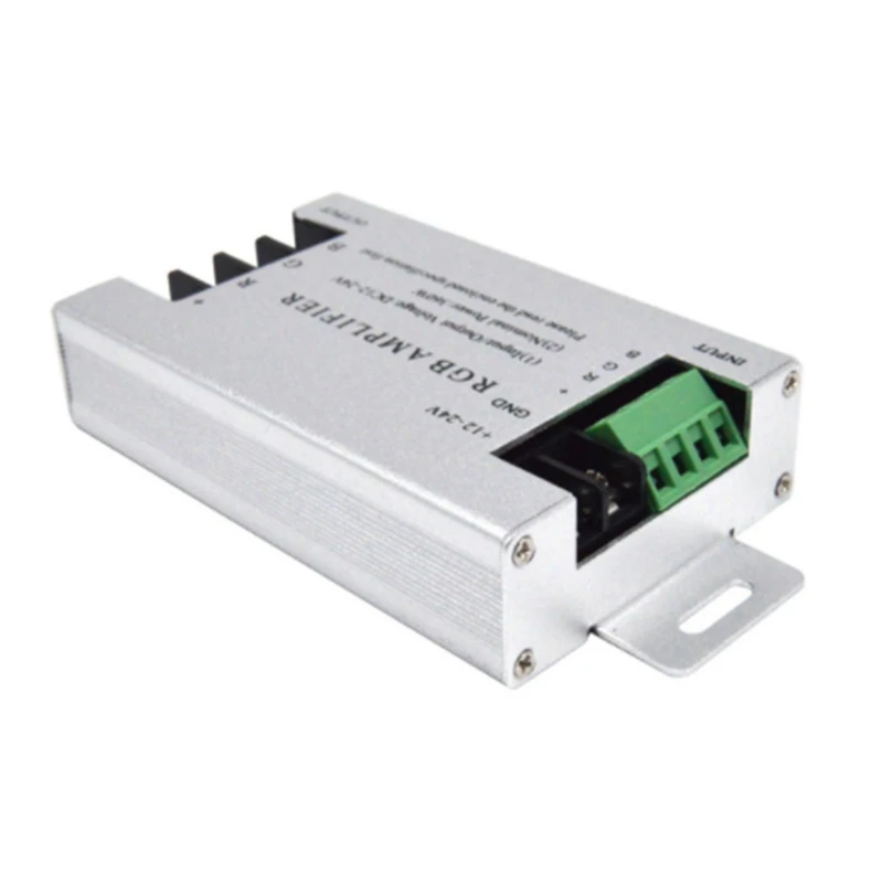 

10X 360W RGB Led усилитель Controller DC12V-24V 30A алюминиевый корпус для RGB 5050 3528 SMD Светодиодная лента