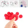 10pcs Red Sponge Ball Magic Sponge Ball Magic Props Comedy Trick Finger Sponge Play Ball Gift for Kid Halloween Party Masquerade 4