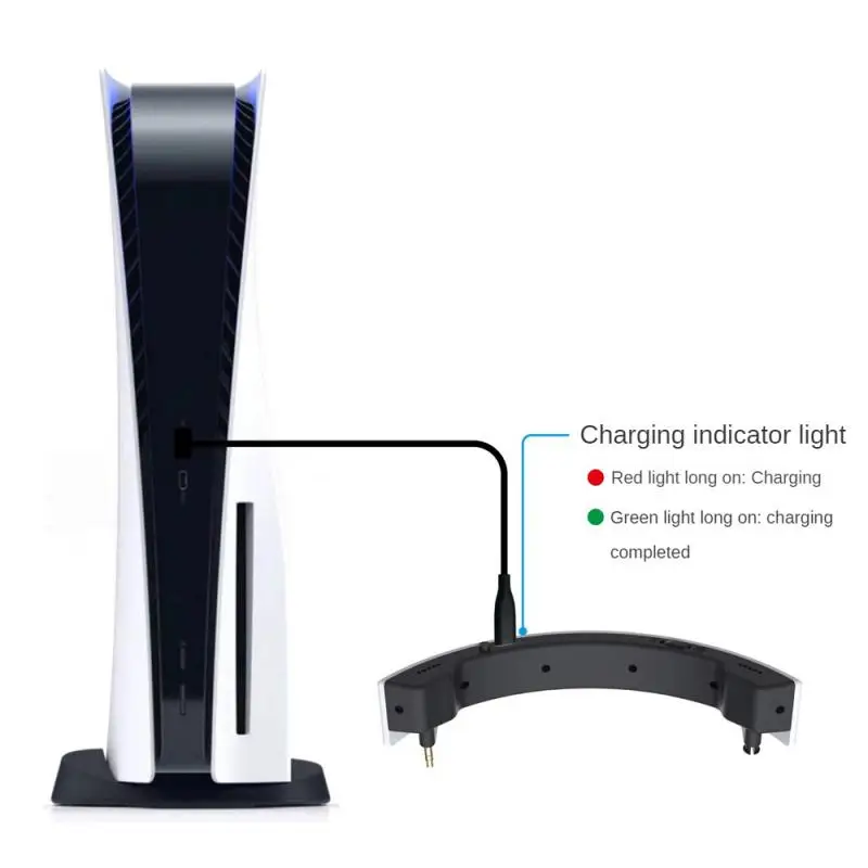 Nuovo Per Ps Vr2 3.5Mm Interfaccia Audio Di Tipo C Ricarica Amplificatore Esterno Stereo Di Ricambio