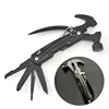 1pc 15 In 1 Multifunctional Hammer Stainless Steel Portable Folding Knife Pliers For Outdoor Survival Camping And Hiking 1
