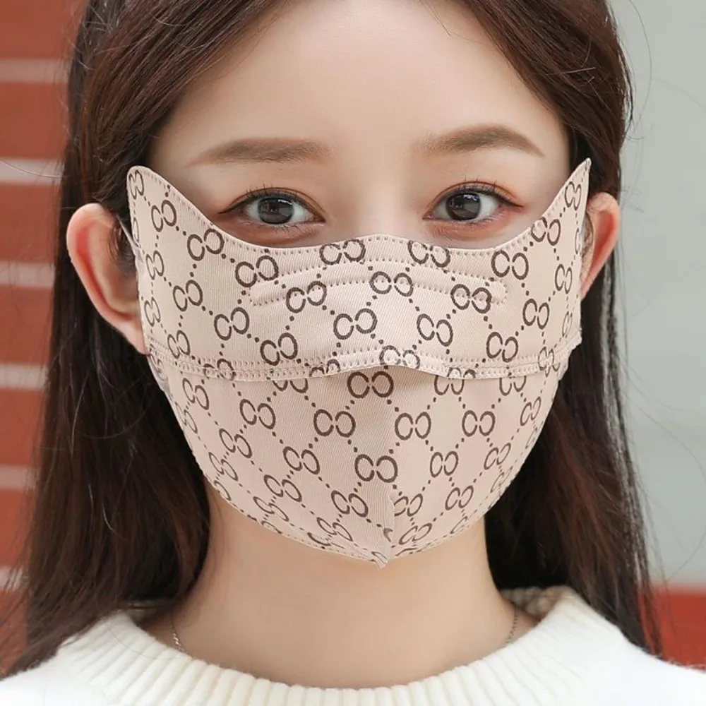 Breathable Windproof Winter Face Veil Scarf for Outdoor Sports and Neck Protection