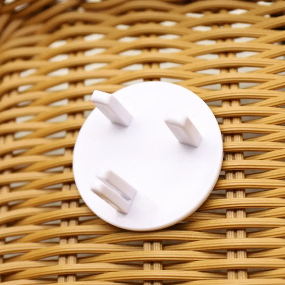 Baby Outlet Safety Round Shape Plug Cover 10Pcs UK Power Socket Guard Protector