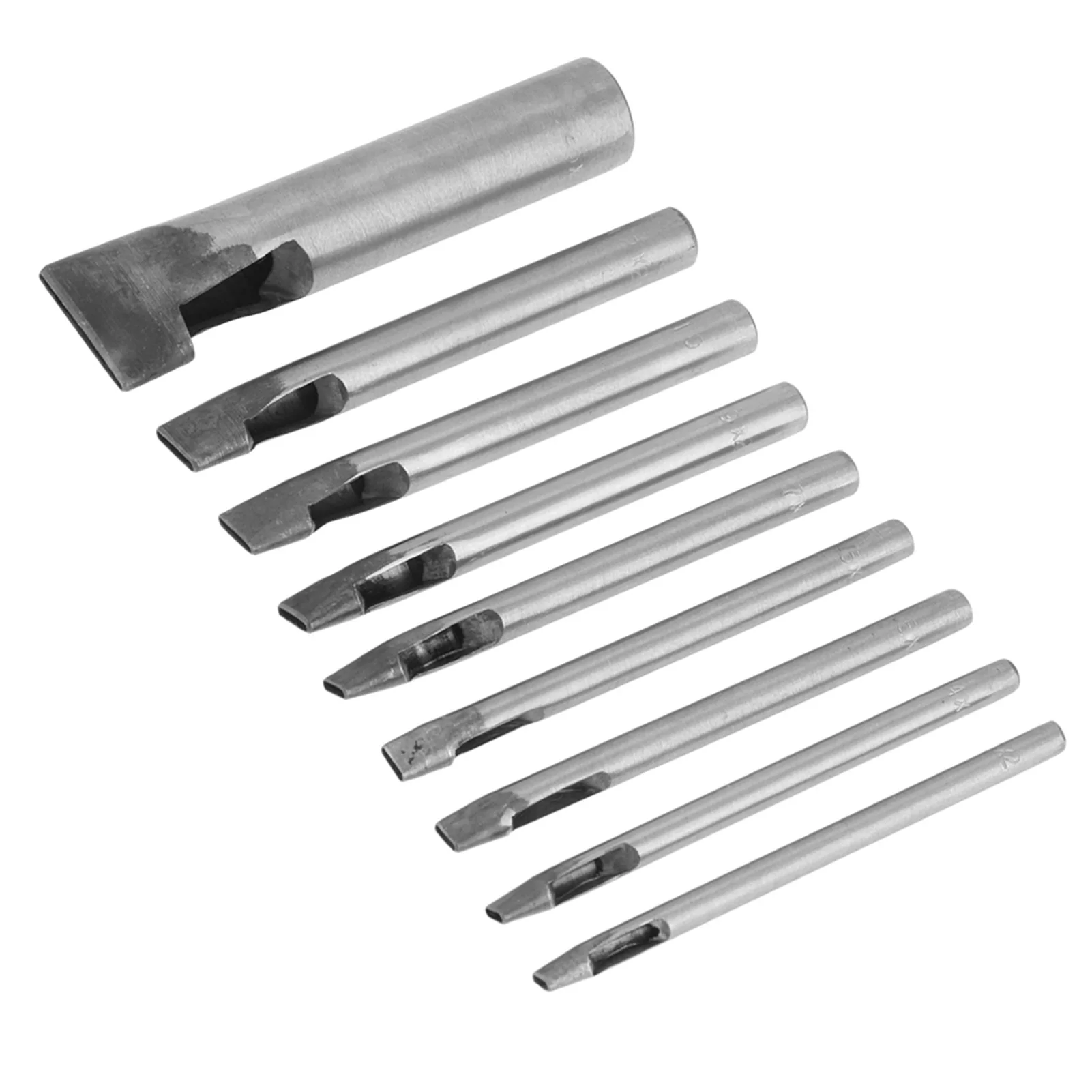 2mm Leather Oval Shape Hole Punch Kit Cutter Hollow Tool 2mm Oval Shape Hole Punch Hollow Leather