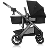 Pivot Suite Travel System with LiteMax Infant Car Seat with Anti-Rebound Bar Dunloe Black 2