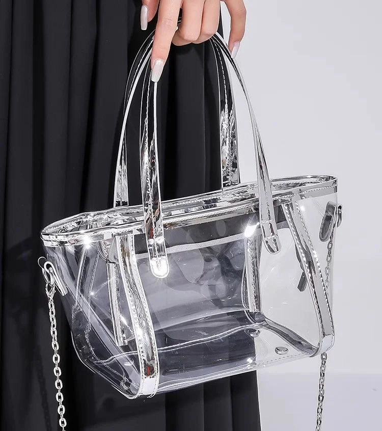 transparent jelly bag