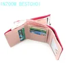 Cartoon Wallet Women Short Cute Small Wallets Student Triple Fold Card Holder Coin Purse Ladies Wallets 3