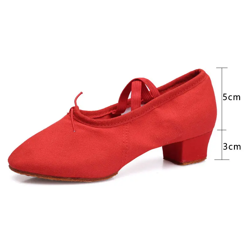 Ballet Dance Shoes Women Teacher Stage Training Shoes Soft Sole Slippers Yoga Practice Girl's Jazz Dancing Performa
