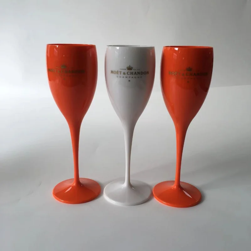 Veuve Clicquot Wine Glasses Party White Champagne Cup Coupes Cocktail  Flutes Goblet Plating Plastic Beer Whiskey Cups Factory - AliExpress