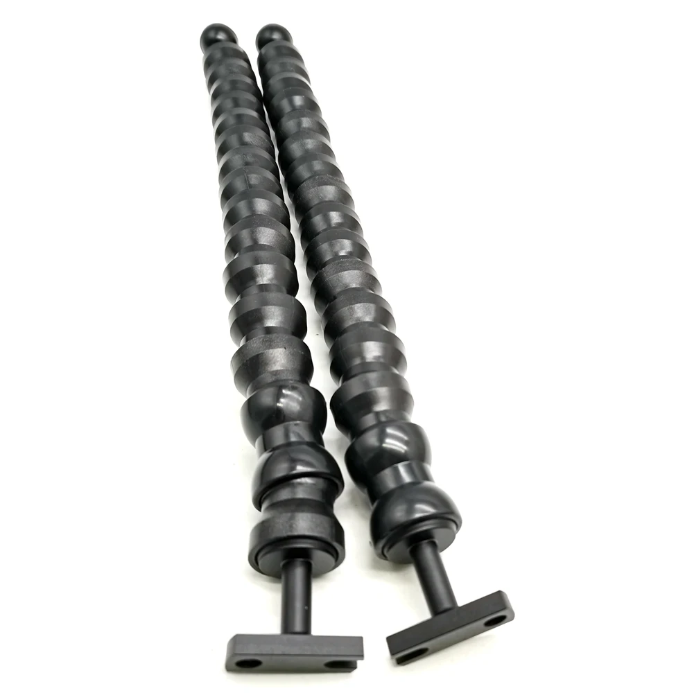 2PCS Scuba Diving Light Flexible Underwater T Base Adapter Flex Arm with Ball /YS End