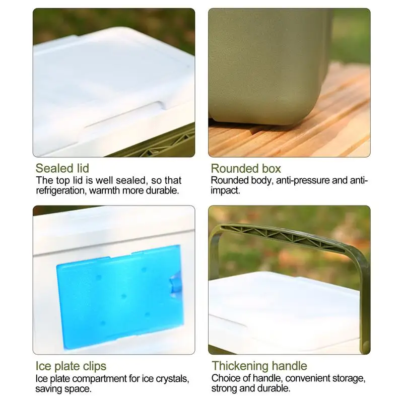 15-liter Incubator Refrigerator Portable Insulation Box Long-term Preservation Personal Ice Box With High-capacity For Travel Mini Refrigerator Camping Refrigerator