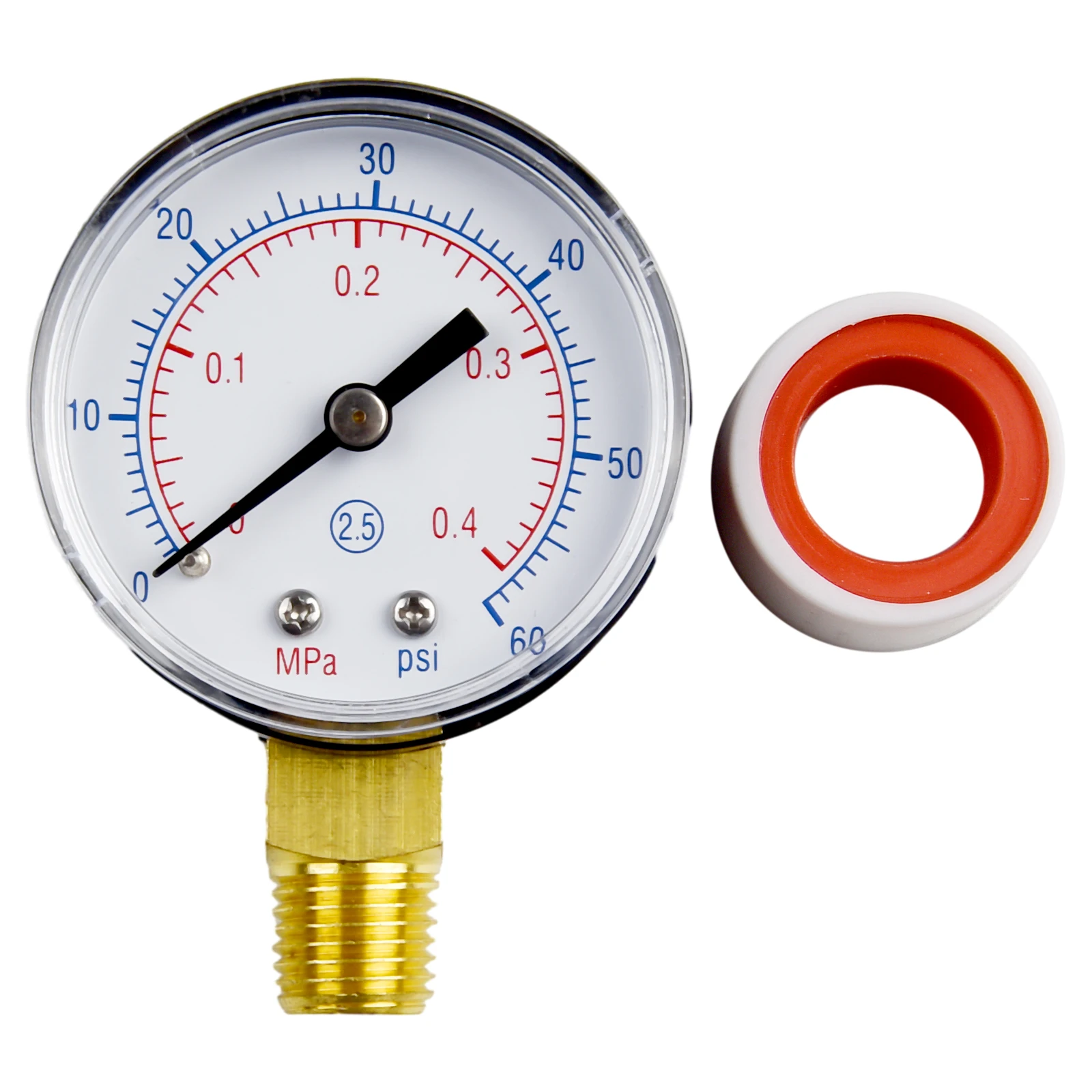 Pressure Gauge Pressure Table ECX270861 FOR Sand/D.E. Filters Parts Professional Scratch-resistant Durable