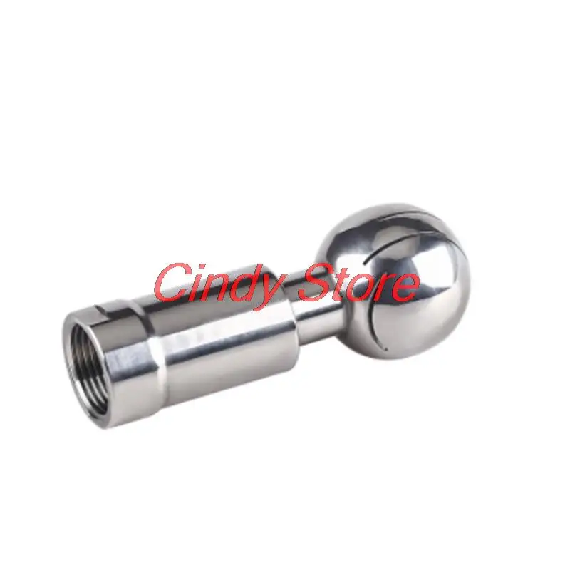 

BSP1/2"-2" Inch SS304 Stainless Rotary Spray Ball Sanitary Female Thread CIP Tank Cleaning Head 360 Degree Coverage Wash Fittin