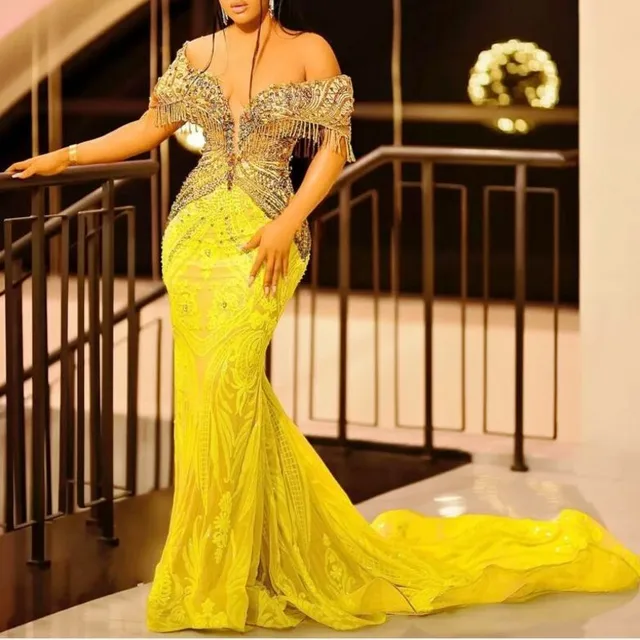 black strapless dress with slit Fully Lace Mermaid Wedding Dresses With Stylish Sleeves, CW0368 US14 / As Pic MissJophiel V Neck Floral high thigh slit dissh_size_group_6 Color:A.