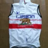Team L39ION California White Cycling Windvest Bike Wind Vest Summer Wind Gilet Duick-Dry Cloth Ropa Ciclismo 1
