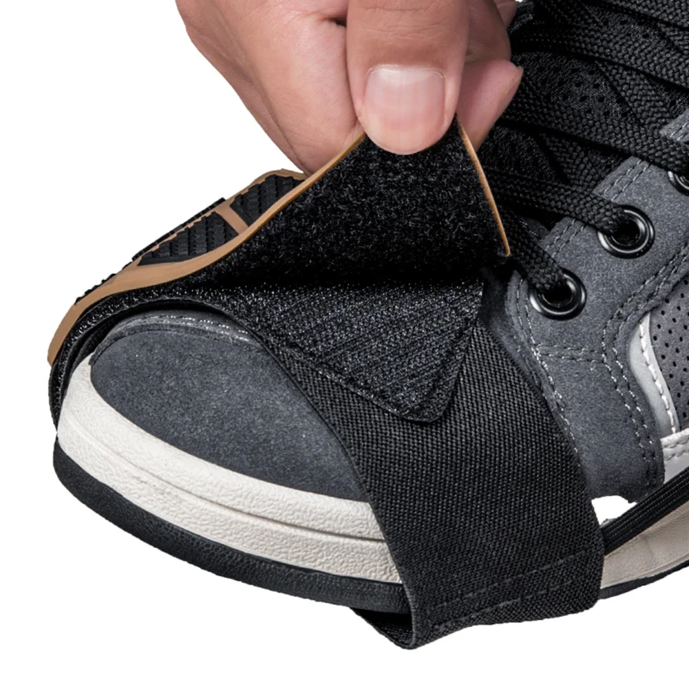 Motorcycle Shoe Protector Shift Pad Gear Boot Cover Durable Lightweight Adjustable For Riding